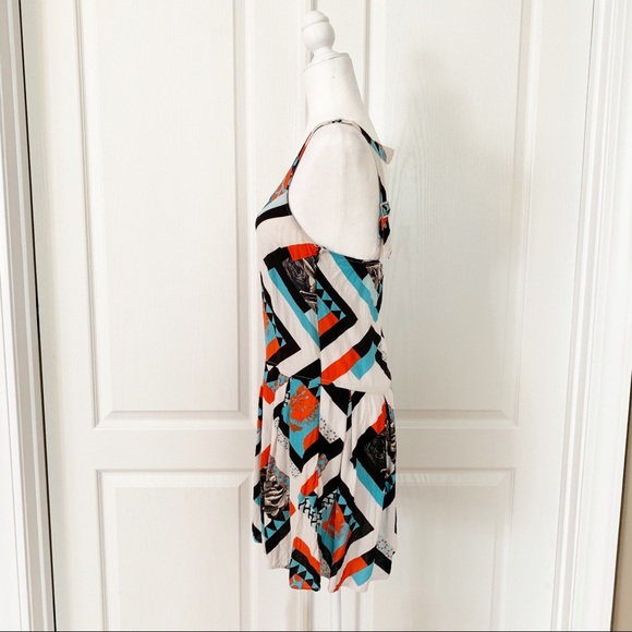 Something Else by Natalie Wood Abstract Pattern Dress Sz 4 - Picture 3 of 8